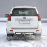 ТСУ /съемный квадрат/ с НЕРЖ накладкой TOYOTA LAND CRUISER Prado 150 2009-/ LC Prado 120 2002-2009/ LEXUS GX 460 2010-2013 купить недорого с доставкой в Набережные-Челны